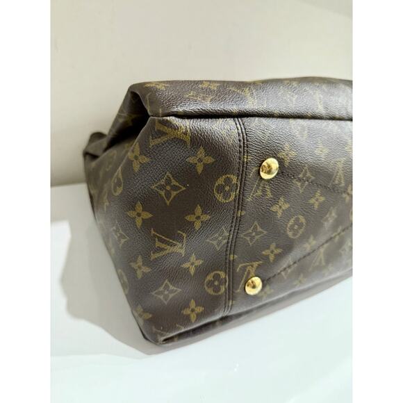 Louis Vuitton Monogram Canvas Artsy GM Shoulder Tote Handbag Brown - Picture 8 of 11
